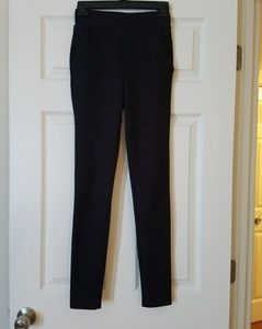 Forever 21 Ribbed Black Leggings with Pockets